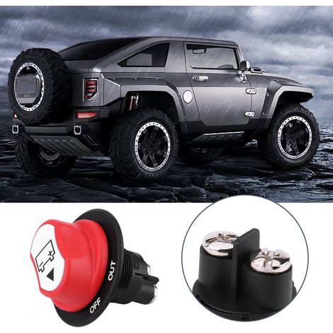 Interrupteur/Protection de batterie automobile Jtron/50 V CC 50 A continu 75 A intégré (1/5)