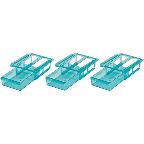 Kühlschrank-Schubfächer 3er-Set Vorratsfach Schubladen Vorratsdosen