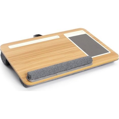 Plateau pour Ordinateur Portable en Bois avec Coussin : Confort et Polyvalence pour le Travail et le Divertissement (1/5)