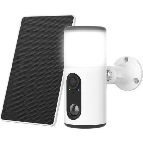 ANRAN Solare Außenüberwachungskamera 2K 3MP mit Farbnachtsicht, menschliche Erkennung und Alarm, kompatibel mit Alexa, WiFi 2.4GHz, ANRAN F2M3 - 1 Stück (1/5)