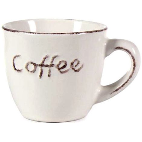 Taza de cerámica para café, paquete de 6, Bellintavola