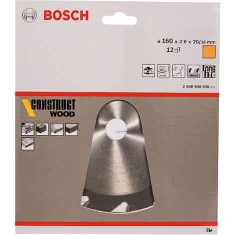 BOSCH DISCO SIERRA CONSTRUCT WOOD (1/4)