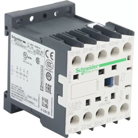 Schneider Electric CA3KN22BD3 Hilfsschütz  2 Öffner, 2 Schließer       1 St. (1/2)