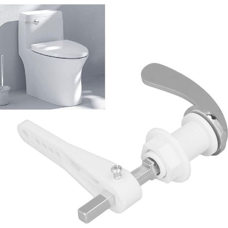 Poignée de clé à réservoir de toilette en alliage de zinc pour accessoires de salle de bain. (1/5)