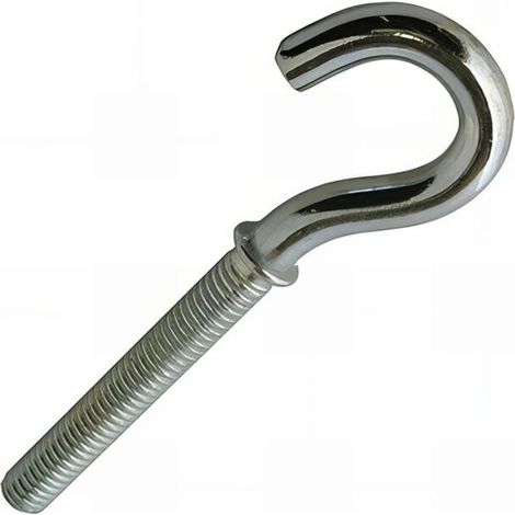 Scell-It – Lot de 25 crochets à embase acier M6 x 70 mm – Filetage métrique pour chevilles Spyder et SpyderPlus – Fixation robuste (1/4)
