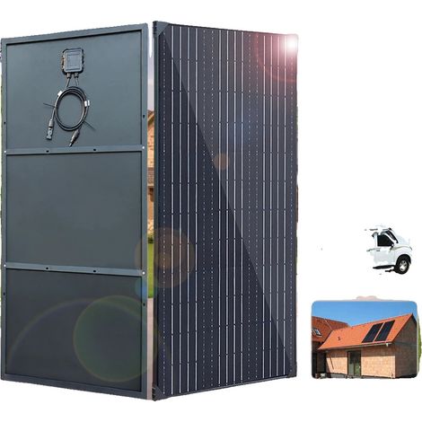 Panneau Solaire, Haute Efficacité, Compatibilité Polyvalente, 300w 2pcs 150w A (1/2)