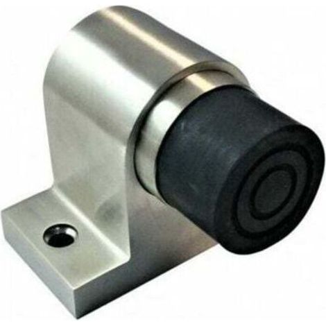 Butoir pour Porte Lourde Pour Porte 120 Kg, à Ressort , Inox 304 , Finement poli (1/3)