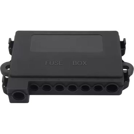 Caja de fusibles Midi de 7 vías DC70V para coche, barco, vehículo, ajuste universal para remolque de barco (1/2)