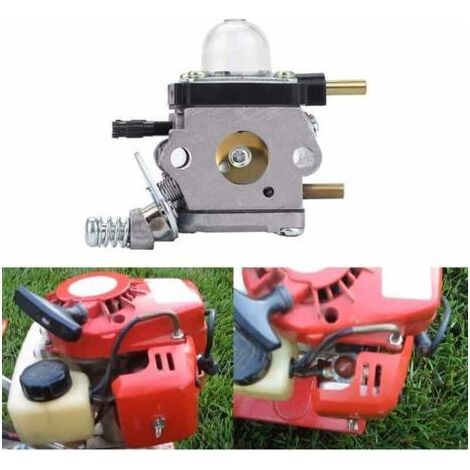 Mantis Tiller Parts carburateur C1U-K54A avec kit de repower de Filtre à Air pour Mantis 2 Temps 7222 7222E 7222M 7225 7230 7234 7240 7920 7924 (1/4)
