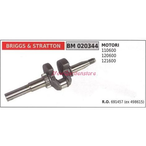 BRIGGS&STRATTON Motorwelle BRIGGS&STRATTON Rasenmähermotor 110600 020344