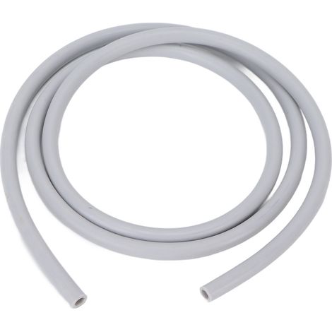 Tuyau dentaire professionnel flexible en silicone et caoutchouc pour aspiration de salive et éjecteur, portable et résistant, usage clinique. (1/5)