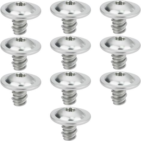 10 Pieces Torx Round Head Self Tapping Screws for Trim Replaces OEM 07147118369 Compatible with (1/5)