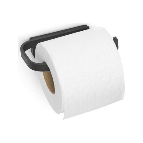 Brabantia MindSet Porte-rouleau de papier toilette - 14,5 cm - sans couvercle - gris minéral infini (1/5)