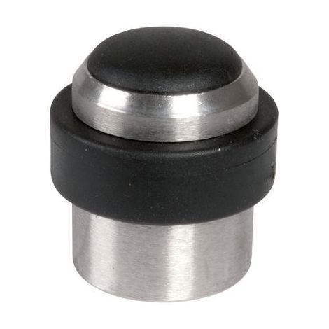 Butoir en acier inoxydable cylindrique pour habitat senior, modèle Civic, dimensions 36-38 cm (1/2)