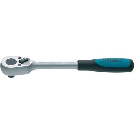Hazet Umschaltknarre 3/8 (10 mm) Vierkant massiv, Länge 199 mm