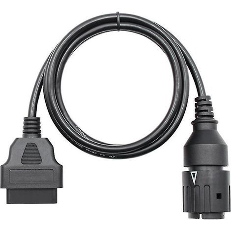 Câble adaptateur OBD2 10 broches vers 16 broches pour moto (1/4)
