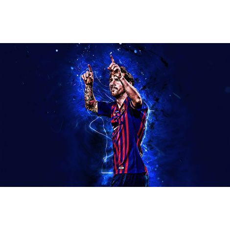 Papier peint panoramique Football - Joueur de Foot - 130 cm x 81 cm (1/2)