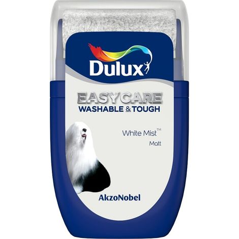 Dulux Easycare Washable Tough Matt Tester Pot - 30ml - White Mist