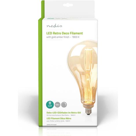 DÉCO RÉTRO PS165 E27 4 W 120 LM 1 800 K NEDIS (1/5)