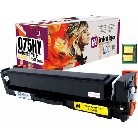 Inkdigo Toner 075HY kompatibel mit Canon imageCLASS LBP-646Cdw TÜV-zertifiziert (1/5)