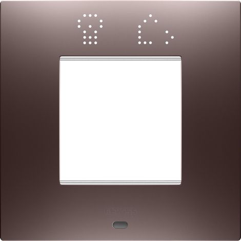 PLAQUE EGO SMART 2P CUIVRE GEWISS GW16022SCP