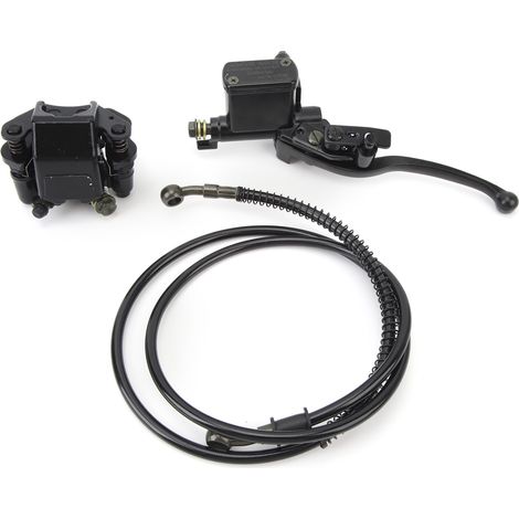Kit de disque d'étrier de maître-cylindre de frein hydraulique pour 50cc 70cc 90cc 110cc 125cc 150cc ATV Quad Pit Pro Dirt Bike. (1/5)