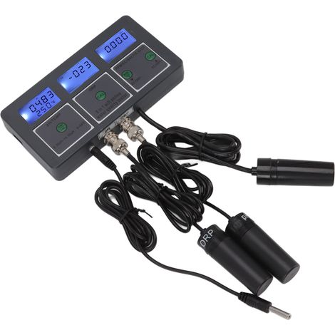 8-in-1-Wasserqualitätstester, Online-PH-Detektor, Hydrokultur-Analysemessgerät mit drahtloser WIFI-APP-Funktion für Tuya, EU-Stecker, 230 V