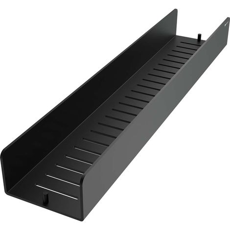 Nimco - Balda, longitud 50 cm, negro mate 2091-H-50-90 (1/5)