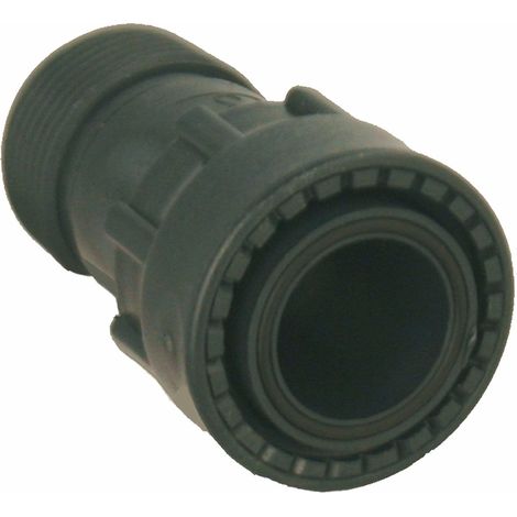 Raccord droit pvc mâle/femelle 1