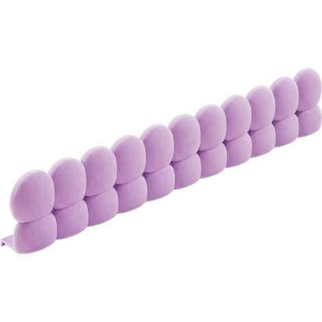 Écreme en silicone pour la cuisine et la salle de bains – écran anti-éclats étanche de 50 cm, équipé d’aspirateurs. Un écran éclatant pour la grue afin que vos vêtements restent secs et que le plateau (1/5)