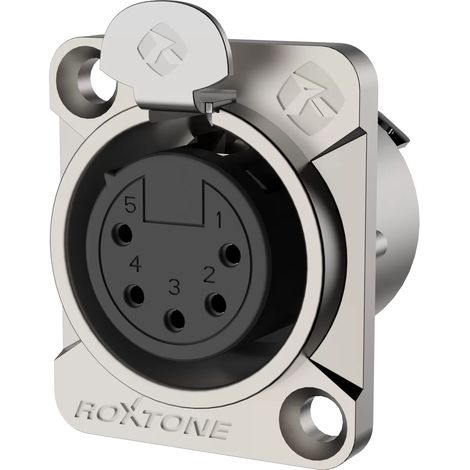 Conector de panel Roxtone XLR RX5FD-NT (1/5)