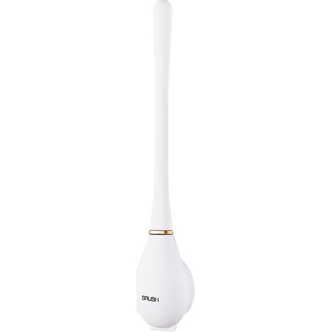 AquaForge 360° Cleaning Silicone Long Toilet Brush with Storage Holder and Quick Draining for Home Cleaning (1/5)