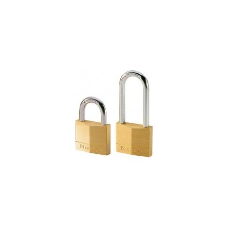 Cadenas Laiton Anse Longue Master Lock 8,9x4x1,3cm Doré