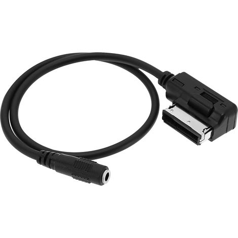 Câble Femelle 3,5mm Remplacement Compatible avec Mercedes-Benz 2008-2016 avec Adaptateur de Câble d'interface Musicale MI Port MI vers 3,5mm Femelle (1/5)