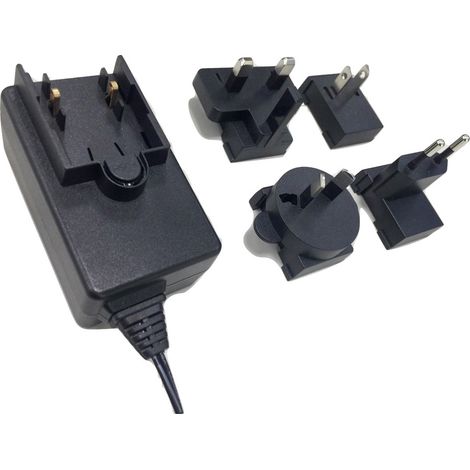 Dehner Elektronik ATM 012T-W120E Steckernetzteil, Festspannung 12 V 1 A 12 W Stabilisiert