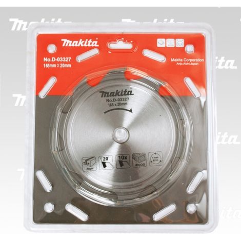 Lame de scie Makita 165x2x20 0 mm Z10 20°