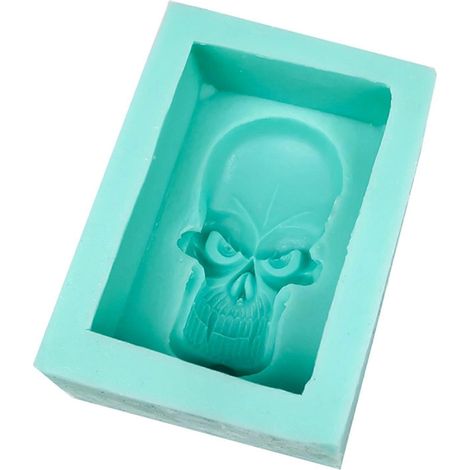 Exquisite Geister-Seifenform für Kopf, selbstgemachte Seife, Kerzenherstellung, Harzform