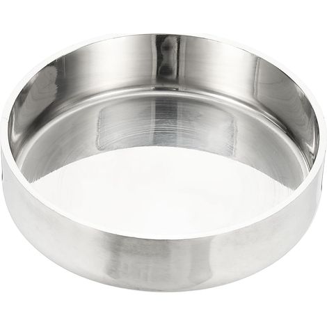 Emboutstuyau45 mmdiamètre extérieur, 2 emboutstuyau plats en acier inoxydable 304 Embouttuyau poli Capuchon rond pour les industriesla plomberie HVAC Tuyauterie métallique - 76 mm (1/5)