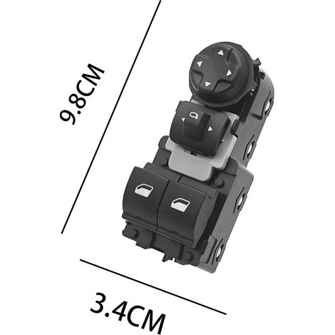 96783350ZD is suitable for the electric window regulator push-button switch assembly of Peugeot Citroën automobiles. (1/4)