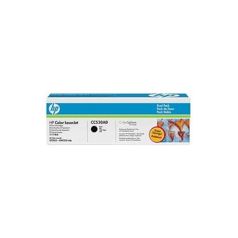 HP 304A 2er-Pack Schwarz Original LaserJet Tonerkartuschen (1/5)
