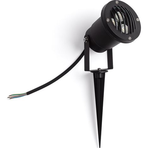 Spot LED Extérieur 3W Gotham sur Piquet 3000K Blanc chaud (1/5)