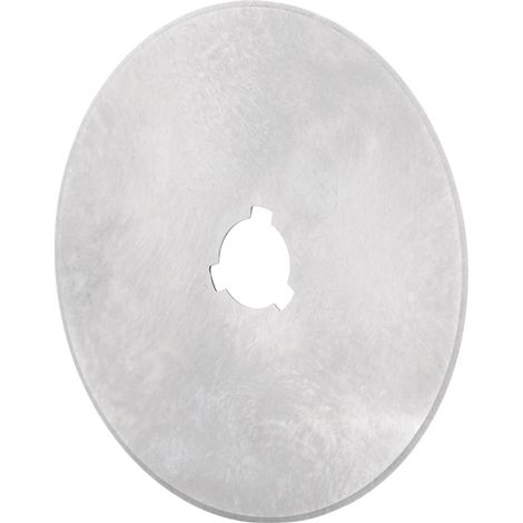 Lot de 10 lames de cutter rotatives SKS-7 en acier de 60 mm pour la couture et le quilting, avec étui en plastique.