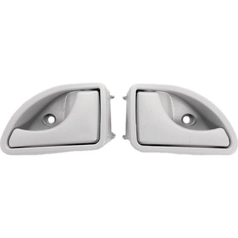 2 manijas interiores de puerta, delantera derecha y delantera izquierda, lado del conductor y del pasajero, para Kangoo Twingo (1/5)