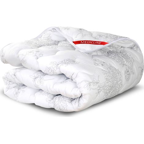 Bettdecke 155 x 220 cm, ganzjährig, antiallergisch, Mikrofaser, bedruckt, Silikon