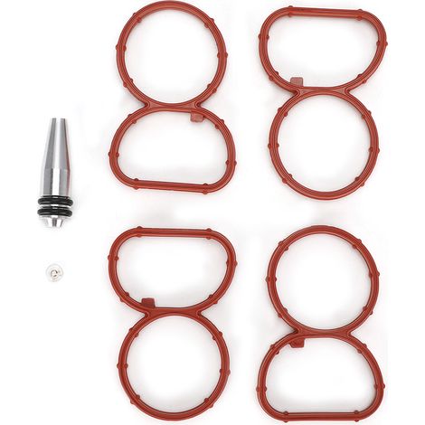 Kit de suppression des volets de turbulence pour collecteur d'admission, avec bouchons et joints, compatible BMW Série 1 E81 E87 E88, moteur N47 2.0L (1/5)