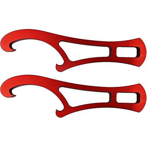 Motis - Mini clé à molette pour pompiers, kit de deux pièces léger et portable (1/5)