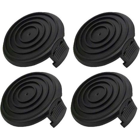 4er-Pack Wa0037 Spulenabdeckungen, kompatibel mit Worx WG184, WG168 und WG190 Unkrautentfernern