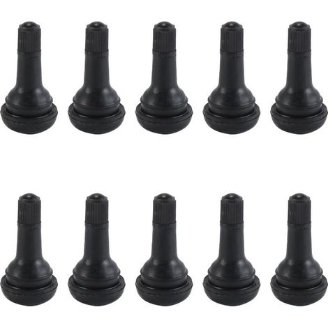 Lot de 10 Tiges De Valve De Pneu en Caoutchouc TR415, Pièce De Rechange pour Jantes sans Chambre À Air (1/5)