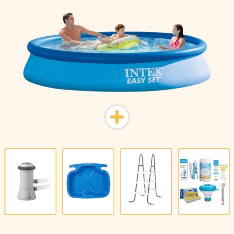 Intex Piscine Easy Set Ronde - 366x76 cm - 5-pièces S22417 (1/5)