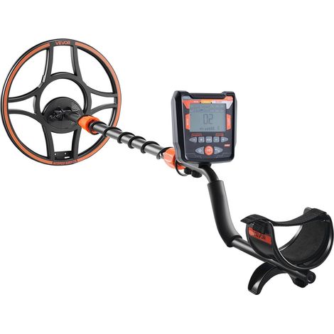 Détecteur de Métaux Professionnel 304,8 mm, Précision Élevée, Bobine Étanche IP68, Affichage, Casque, 6 Modes pour Chasse au (1/5)